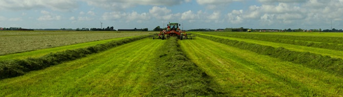 Tracteur dans un champ - Yara